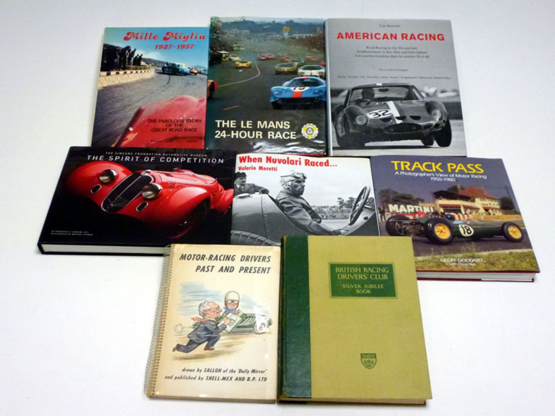 Eight Motor Racing Books