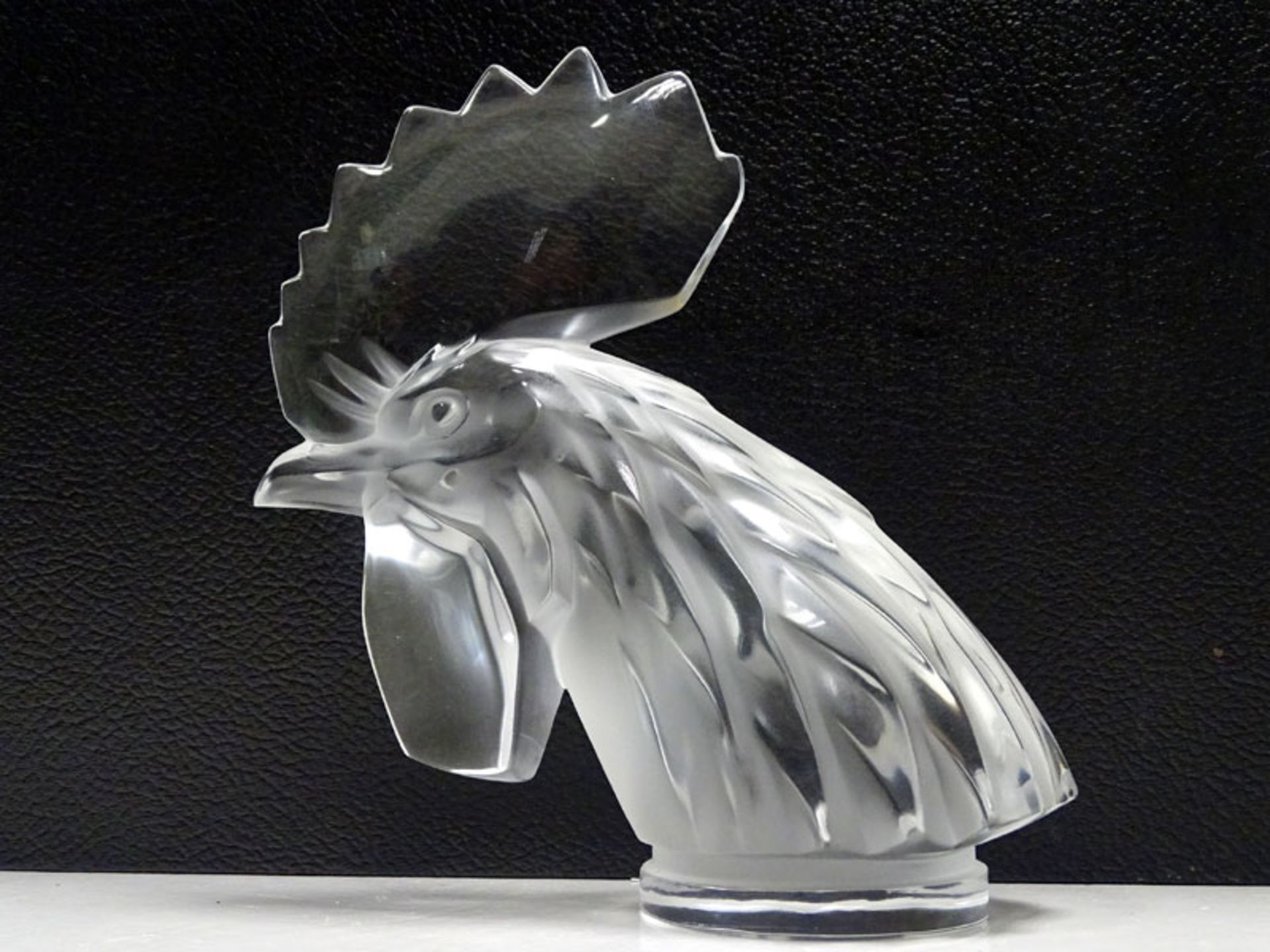 Rare 'Tete De Coq' Cockerel Mascot by R.Lalique*