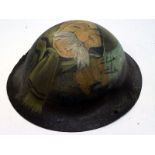 Old Bill Tommy Soldier WWI Helmet