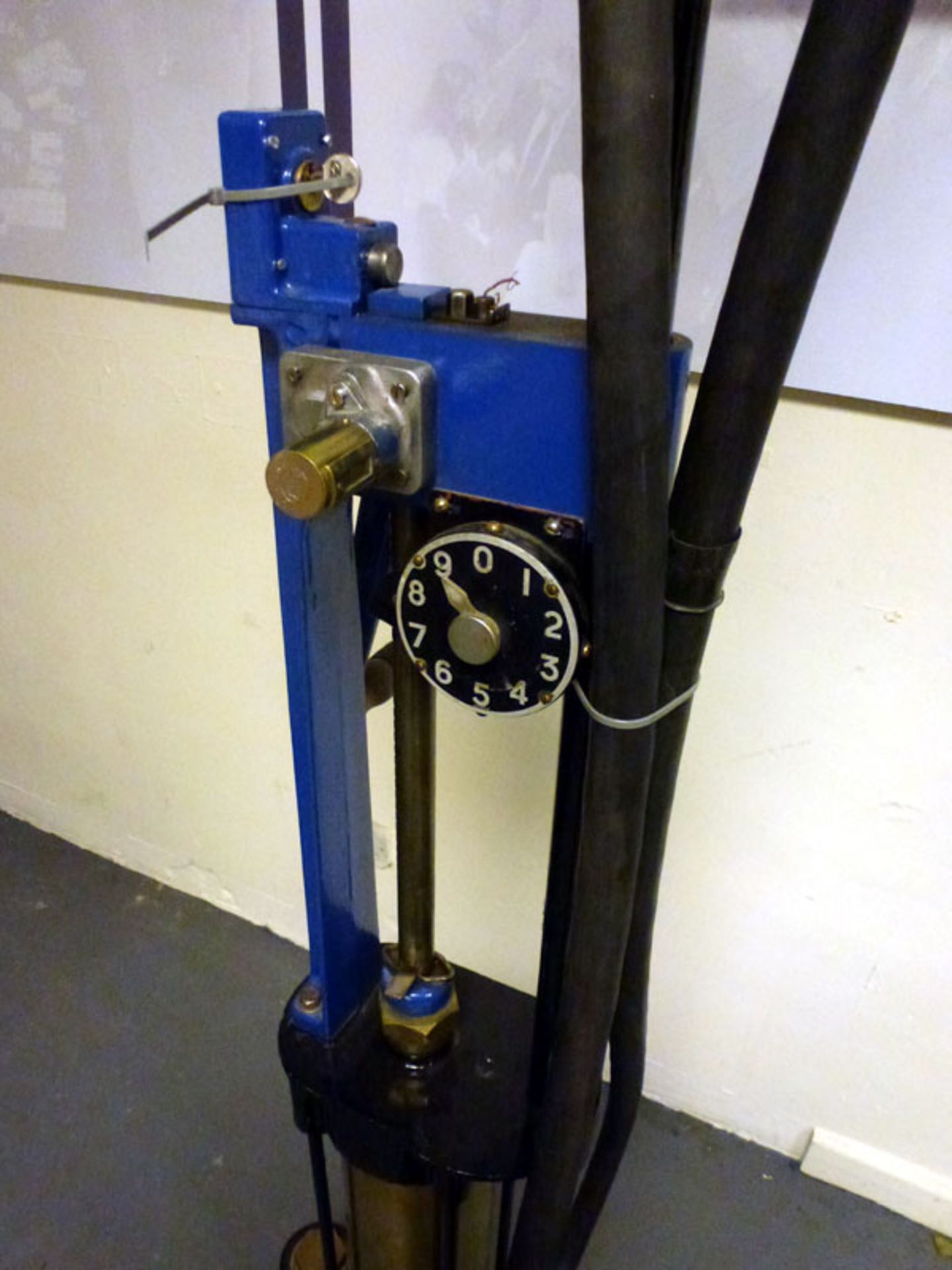 A Skeleton Hand-Cranked Petrol Pump, 1920** - Image 2 of 2