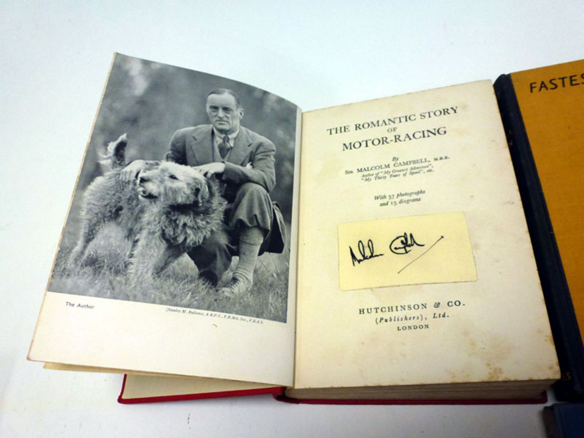 Early Land Speed Record Books (Signed) - Image 2 of 2