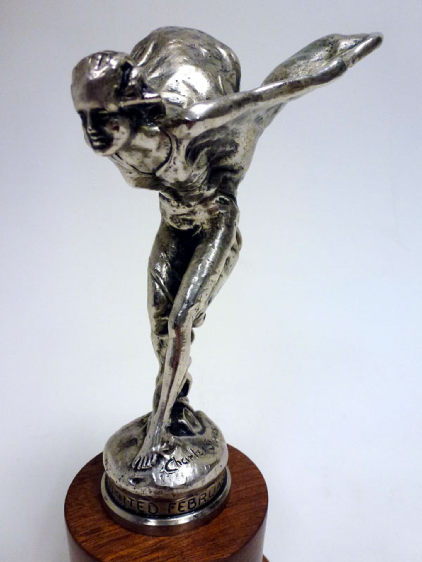 Rolls-Royce Spirit of Ecstasy Mascot - 40/50 HP Silver Ghost