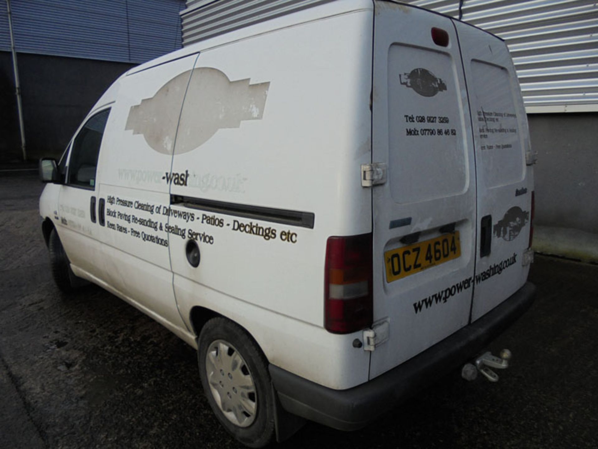 2002 Fiat Scudo EL JTD SWB Diesel Van C/w PSV to 19.03.16 Reg OCZ 4606 NO VAT - Image 4 of 7