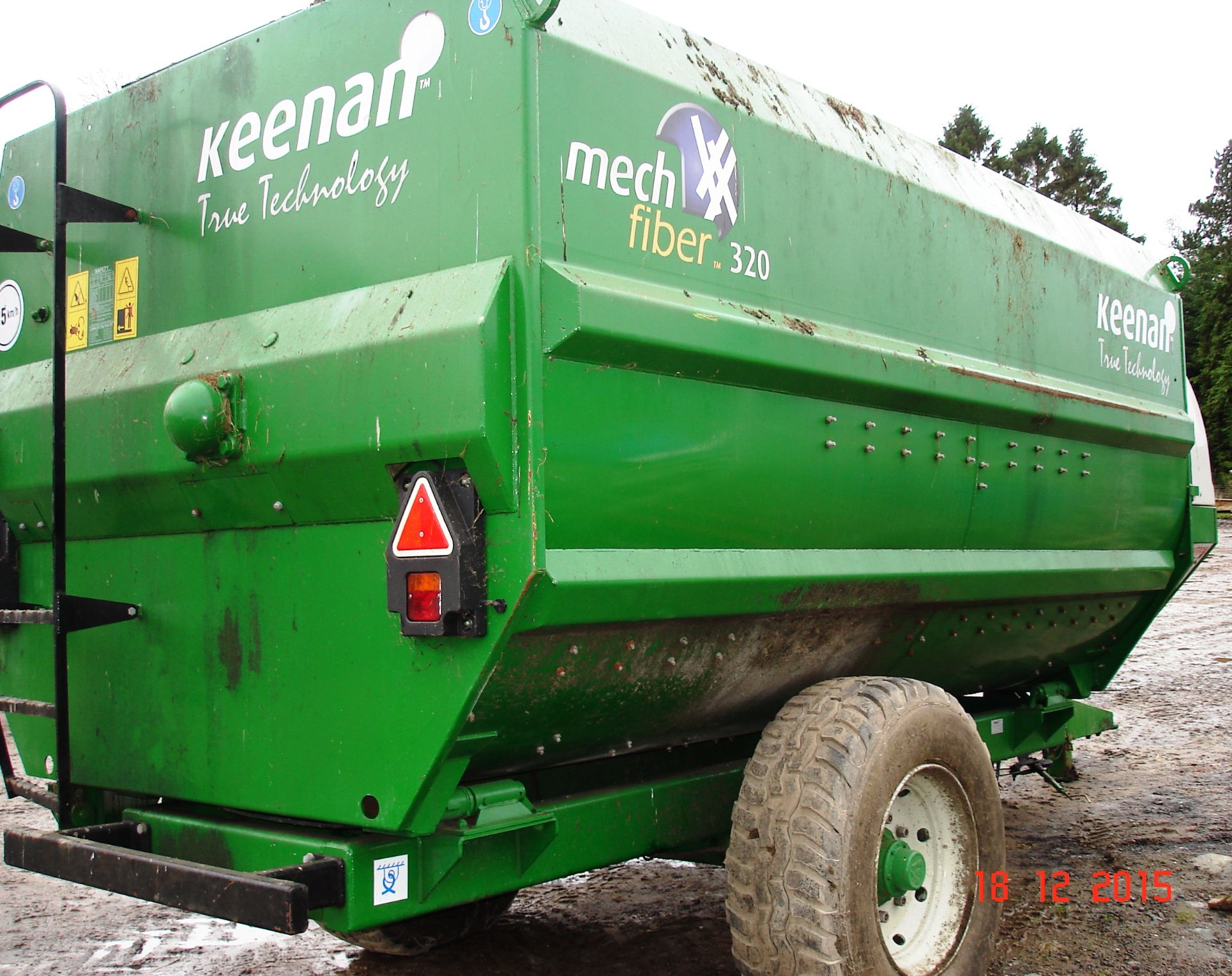 2011 Keenan Mech fibre 320 C diet feeder - Image 3 of 7