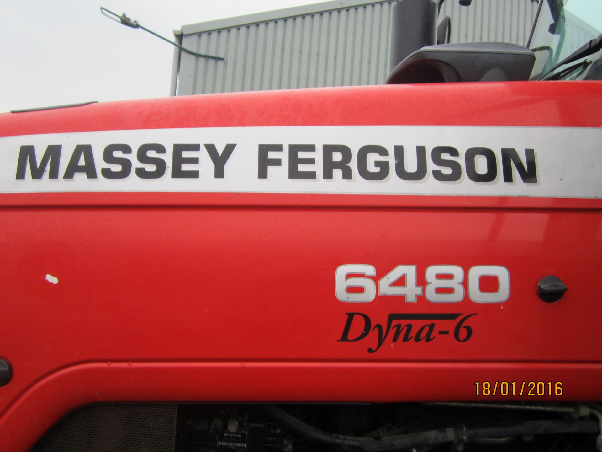 2006 Massey Ferguson 6480 DYNA 6 4WD Tractor c/w 8,300 Hrs - Image 6 of 7