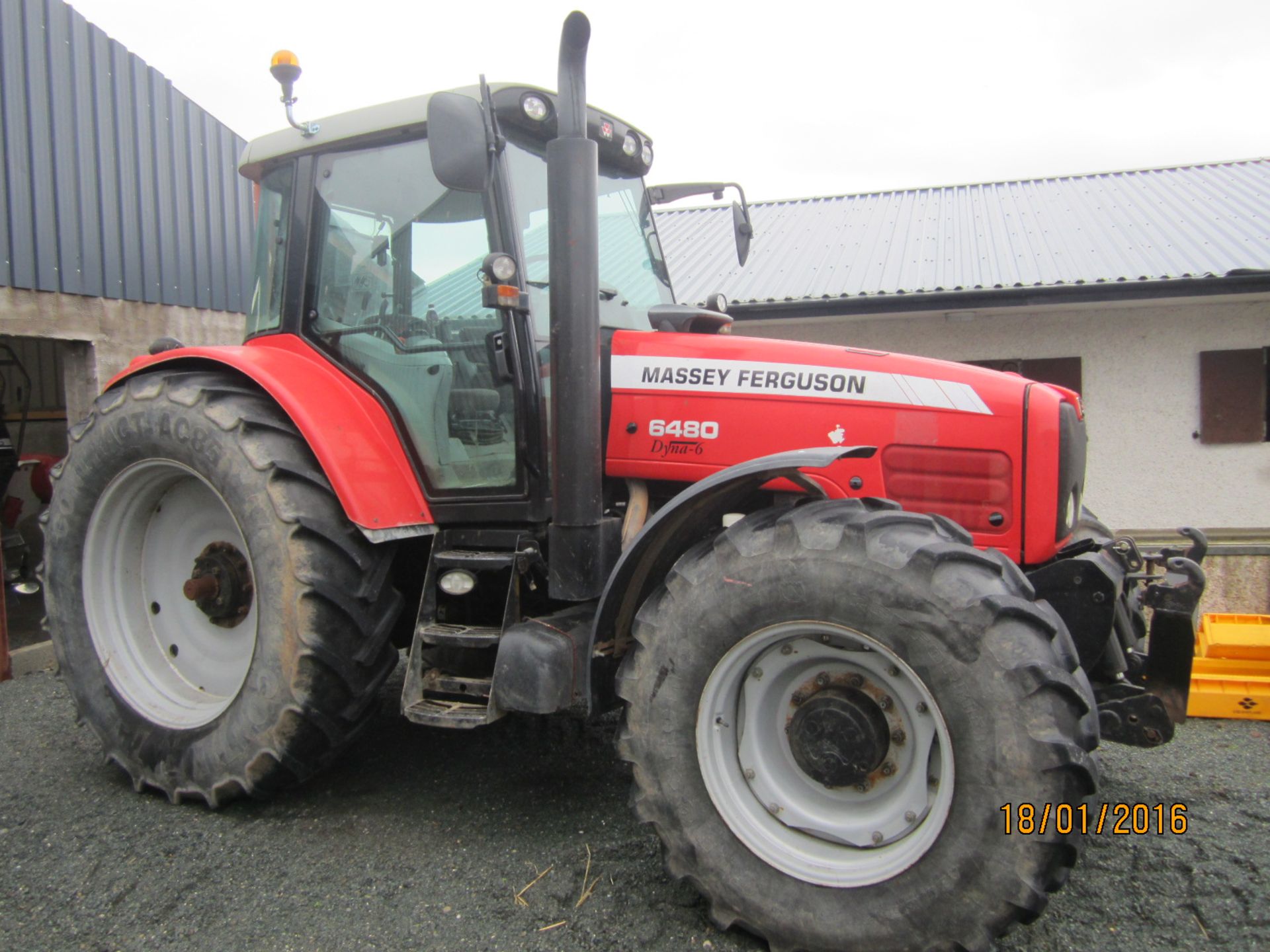 2006 Massey Ferguson 6480 DYNA 6 4WD Tractor c/w 8,300 Hrs - Image 2 of 7