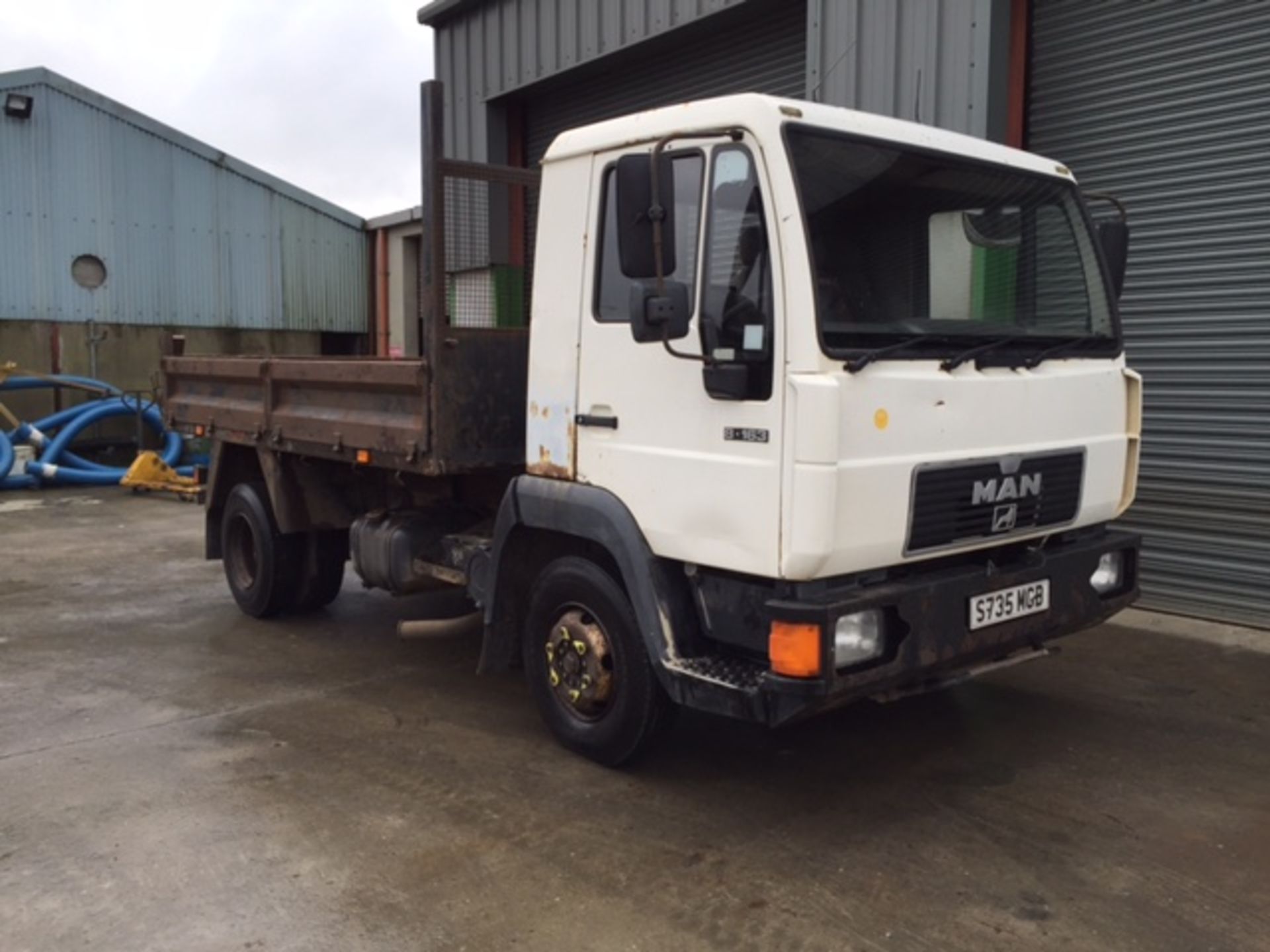 1999 MAN 7.5 Tonne Drop Side Tipper Reg S735 MGB Reg Docs Available