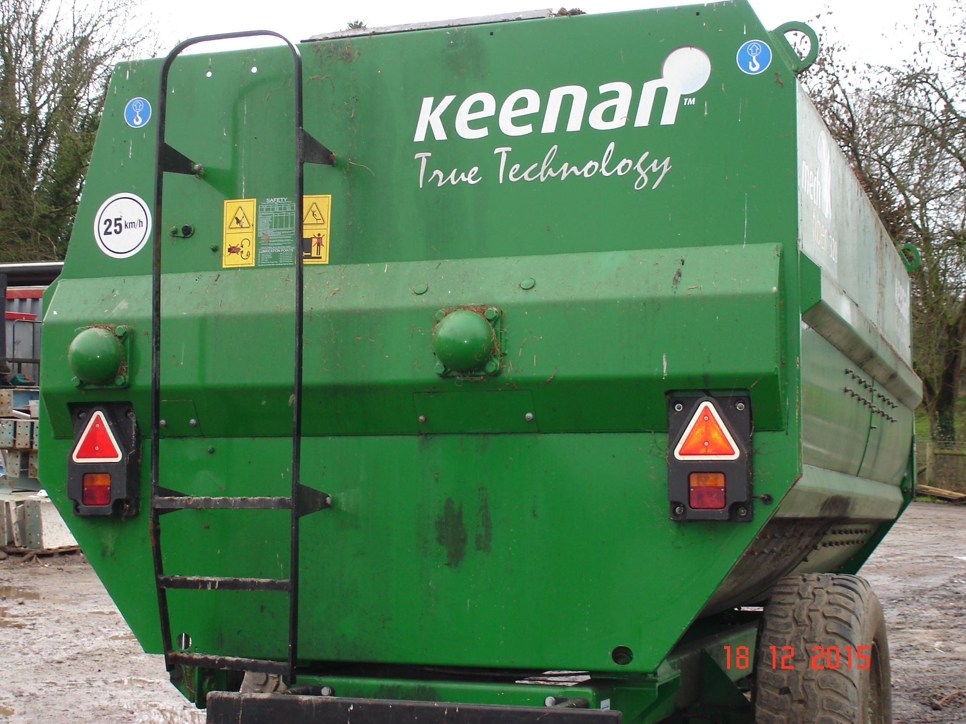 2011 Keenan Mech fibre 320 C diet feeder - Image 4 of 7