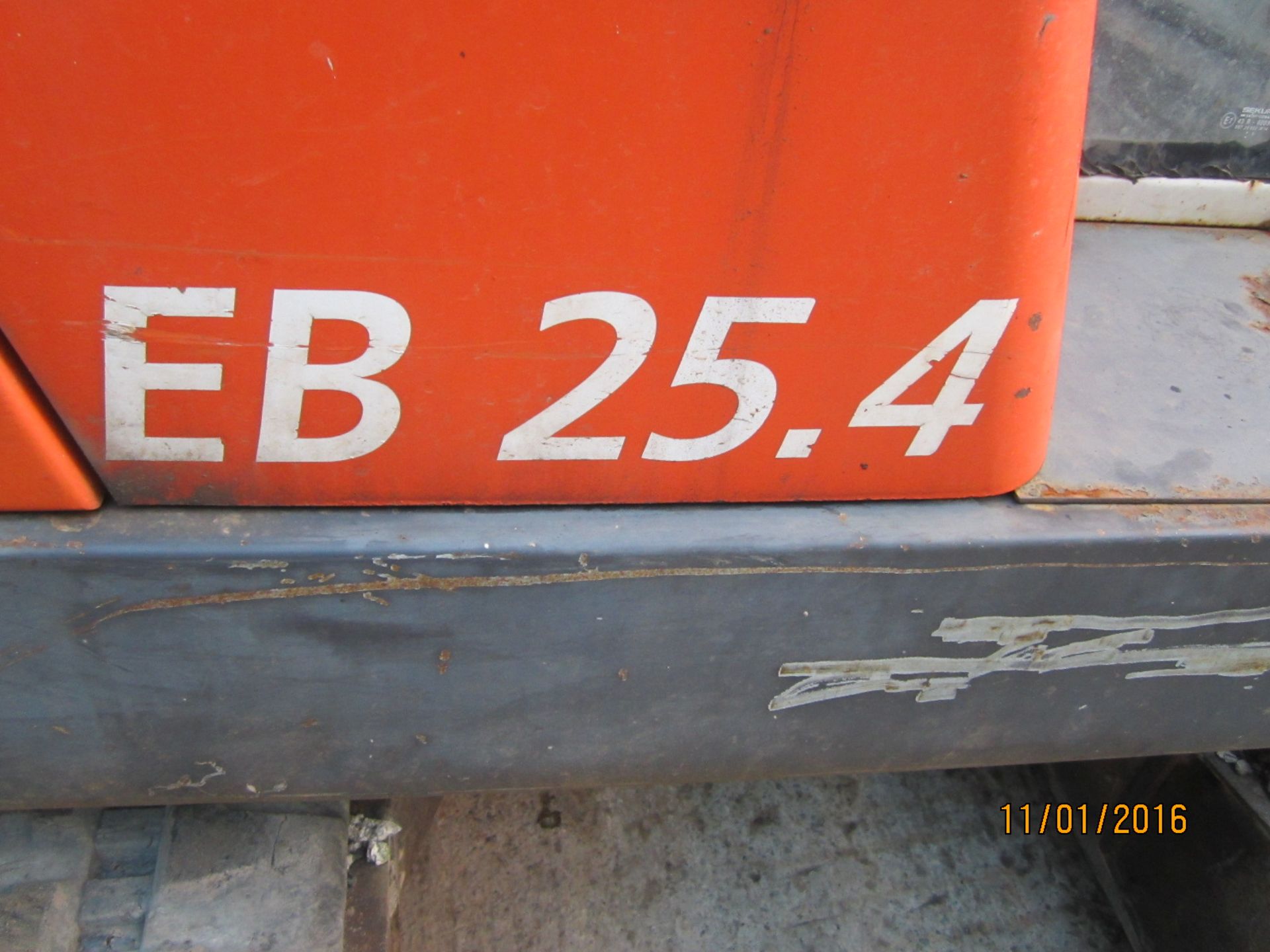 1995 Pel Job EB 25.4 rubber tracked Mini digger c/w blade & digging bucket - Image 9 of 12