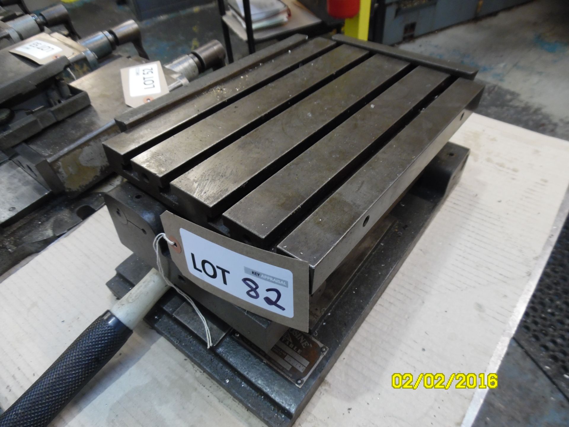 Crown Composine sine table, 5"/10" centre of rollers