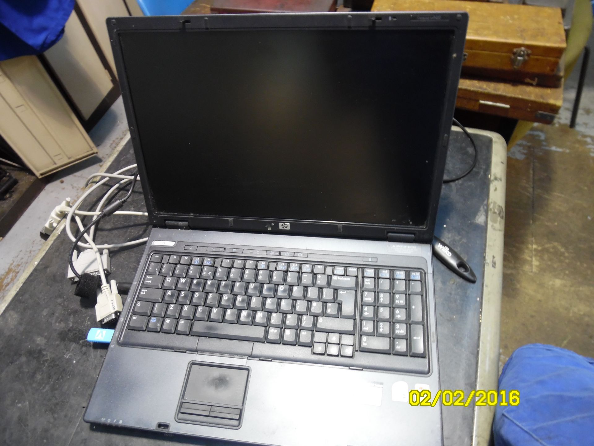 HP Compaq NX9420 Centrino Duo laptop computer, loaded with CAD/CAM software package