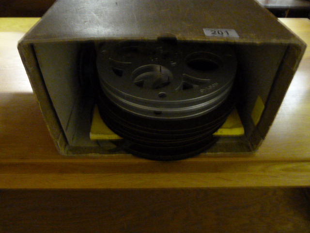 A small quantity of projector reels