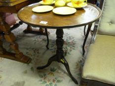 Georgian mahogany tilt top table