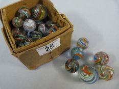 A collection of marbles