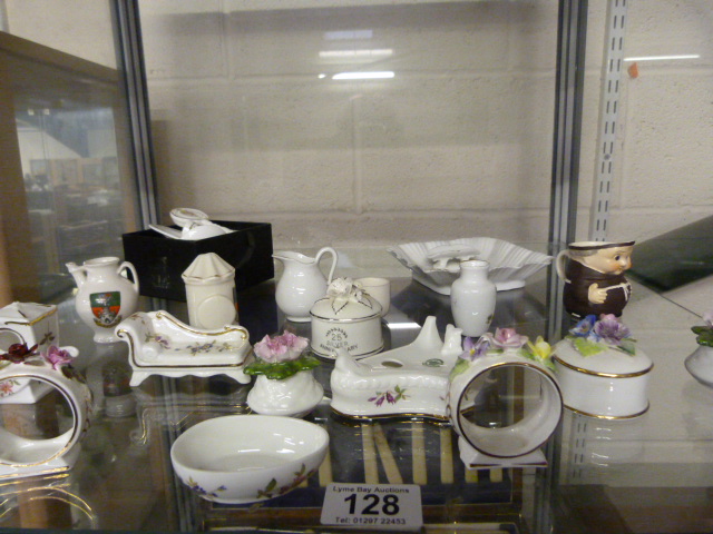 Small collection of trinket china inc commemorative and Bunnykins - Image 2 of 2