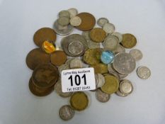 A small quantity of coinage