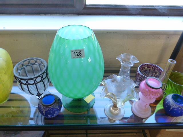 Quantity of coloured glass etc - Image 4 of 10