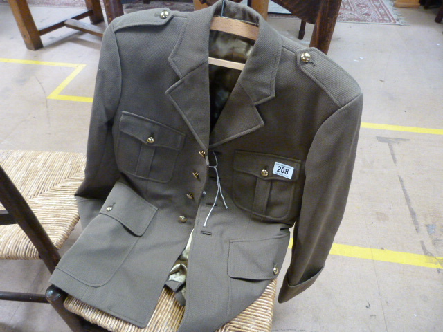 Khaki army style jacket - Image 6 of 9