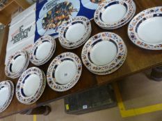 A Quantity of Imari style dinnerware