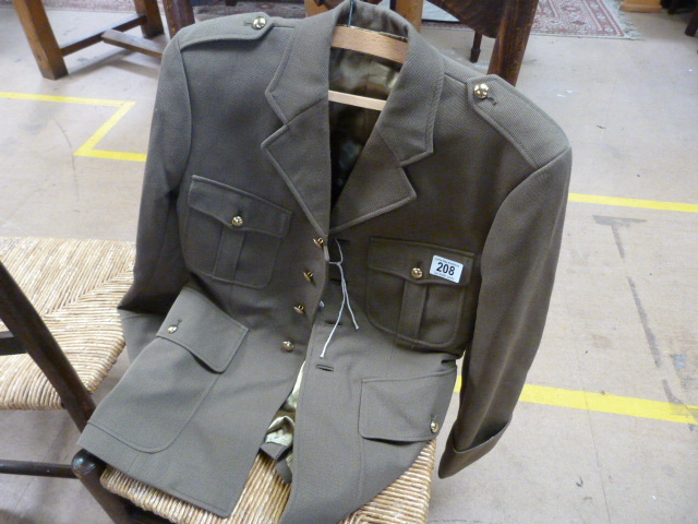 Khaki army style jacket - Image 5 of 9