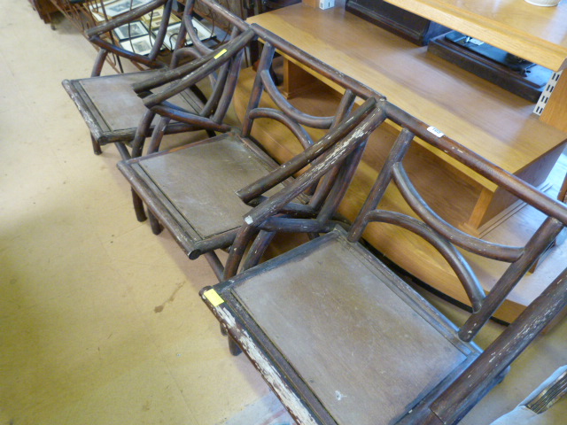 Three Rustic chairs - Image 2 of 10