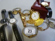 Quantity of various watches etc.