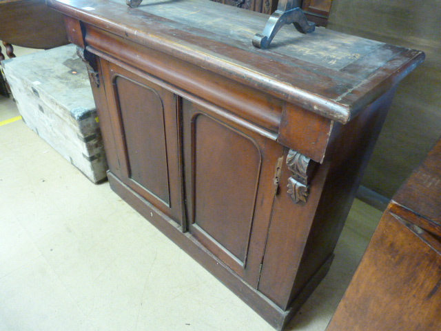 A Georgian sideboard A/F