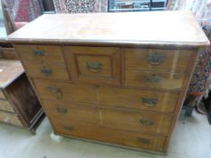 A Large chest of multiple drawers A/F