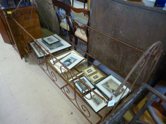 Victorian fold away child bed