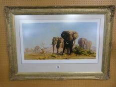 David Shepherd print "The Ivory is Theirs"