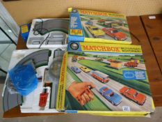 Two matchbox motorised motorways and extension