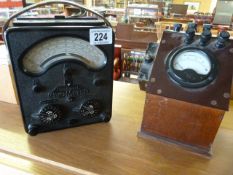 A vintage "Avometer" and one other