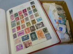 An album containing various stamps