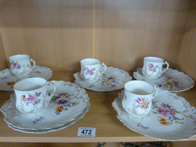 A part tea set