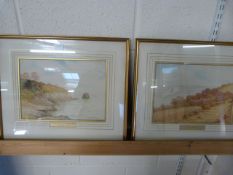 A pair of George Oyston watercolours of Torquay, dated 1928