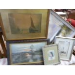 Quantity of various pictures including watercolours etc..