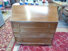 Edwardian mahogany bureau