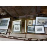 A Quantity of antique prints