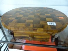 Chess and draughts board