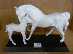 Beswick 'Spirit of Affection' Mare and Foal