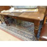 A Victorian extending table