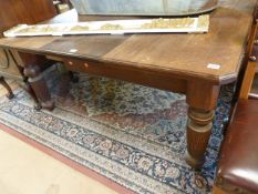 A Victorian extending table