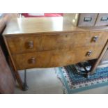 A Small sideboard with two drawers