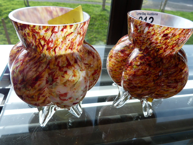 Two end of day glass pots - Image 3 of 3