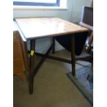 A small ercol dropleaf table
