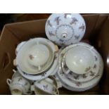 A part tea and dinner service