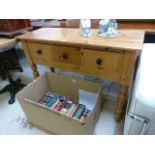 Three drawer sideboard