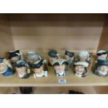 Royal Doulton Character jugs