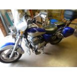 A Jinlun JL 250 motorbike - MOT till June 2016