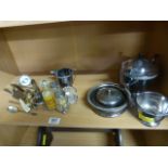 A Quantity of silver plated items